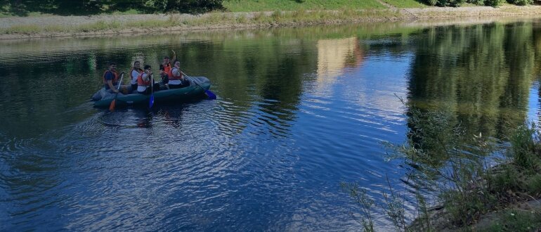 Plavby Brnem - Řekou napříč Brnem 